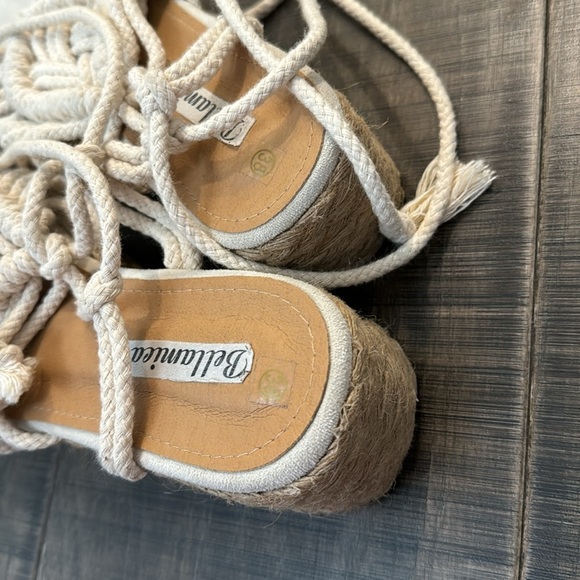 BELLAMICA BRAIDED SUMMER SANDALS SIZE 8 (38) - Picture 10 of 17
